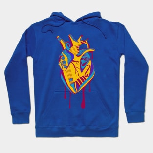 Triad Musical Heart Hoodie